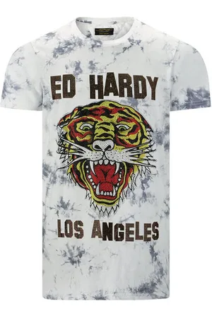 ED HARDY Textil Los tigre t-shirt white