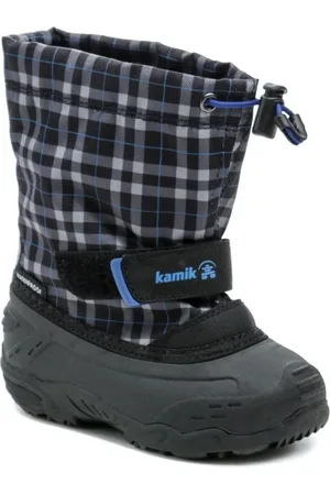Kamik Boty FINLEY T black blue dětské zimní sněhule
