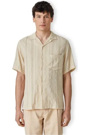 Portuguese Flannel Textil Almada Shirt - Ecru