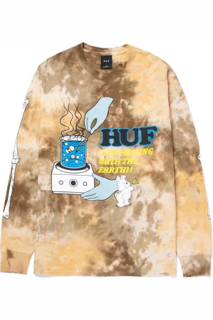 Huf Textil T-shirt mess tiedye ls