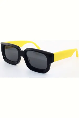 Leziff Hodinky & Bižuterie Occhiali da Sole Valencia M4554 C03 Nero Giallo
