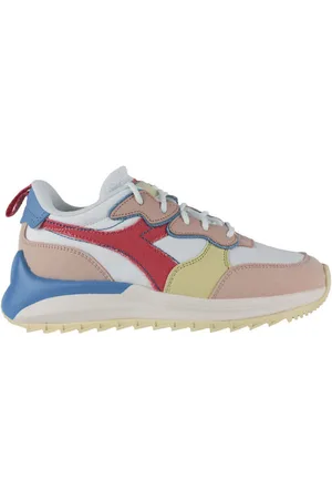 Diadora Boty 501.178305 01 C9868 White/Evening sand/Hot co