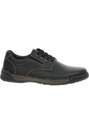 Rieker Boty Pánské polobotky B0306-00 schwarz