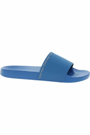 Calvin Klein Boty Pánské plážové pantofle HM0HM00981 C41 Delta Blue
