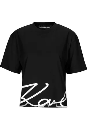 Karl Lagerfeld Textil KARL SIGNATURE HEM T-SHIRT