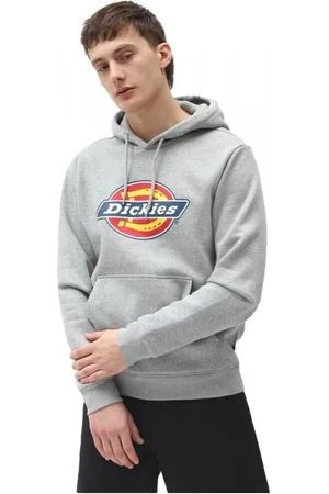 Dickies Textil Icon Logo Hooded Sweatshirt - Grey Melange