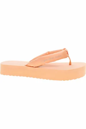 Calvin Klein Boty Plážové pantofle YW0YW01400 TNB Peach Dream