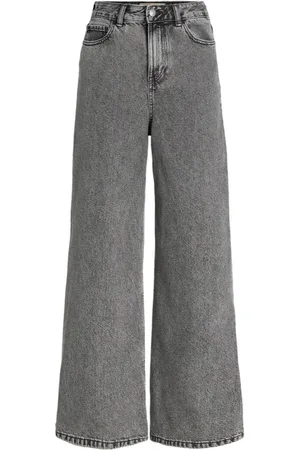 JJXX Textil Noos Tokyo Wide Jeans - Grey Denim
