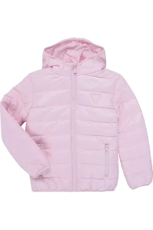 Guess Textil HOODED LS PADDED PUFFER W ZIP