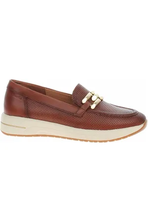 Tamaris Boty Dámské mokasiny 8-84700-42 cognac nappa