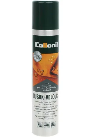Collonil Doplňky Nubuk + Velours Classic tmavě šedý