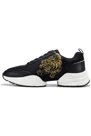 ED HARDY Boty Caged runner tiger black-gold