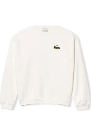 Lacoste Textil Loose Fit Sweatshirt SH2741 - Blanc