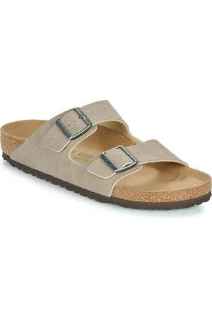 Birkenstock Boty Arizona SYN DesDust GrTaupe/Brown VEG