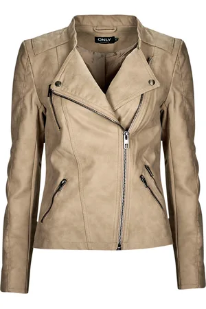 ONLY Textil ONLAVA FAUX LEATHER BIKER OTW