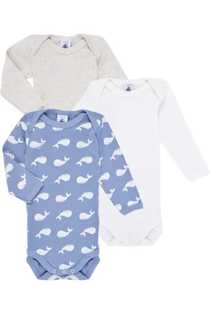Petit Bateau Textil BODY US ML MOBIDIC PACK X3