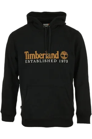 Timberland Textil Logo Brush Back Hoodie