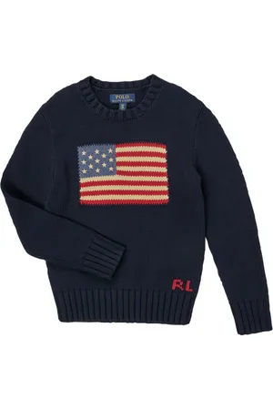 Ralph Lauren Textil FLAG CN SWTR-TOPS-SWEATER