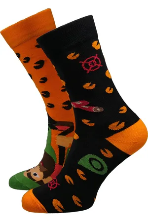 Hesty Socks Doplňky unisex ponožky Hunter oranžovo-černé