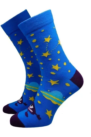 Hesty Socks Doplňky unisex ponožky Ufo tmavě modré