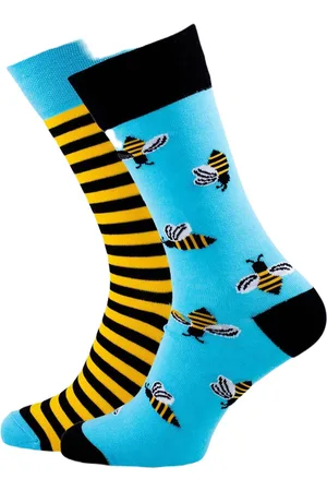 Many Mornings Doplňky Veselé unisex ponožky Bee Bee