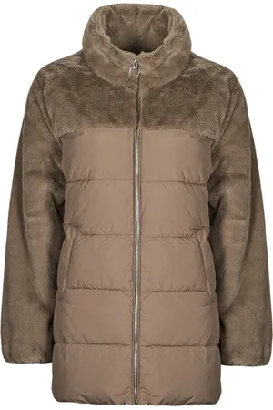 ONLY Textil ONLWANJA FUR PUFFER MIX COAT CC OTW