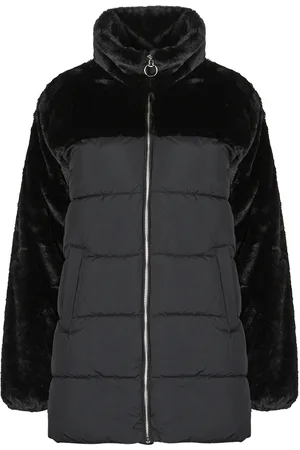 ONLY Textil ONLWANJA FUR PUFFER MIX COAT CC OTW