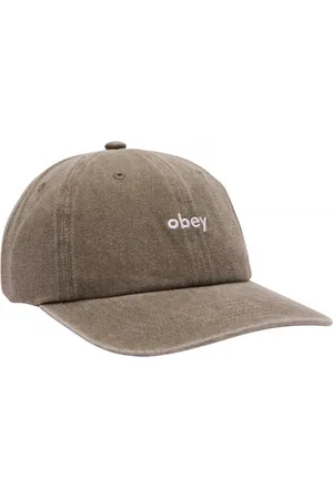 Obey Textilní doplňky Pigment lowercase 6 panel stra