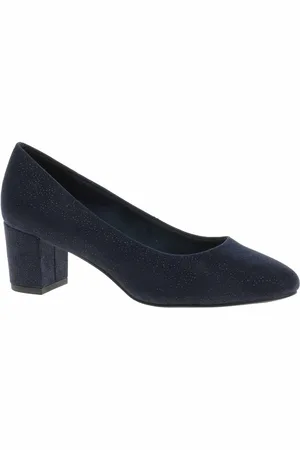 Marco Tozzi Boty Dámské společenské lodičky 2-22438-43 navy metallic