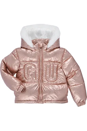 Guess Textil HOODED PADDED LS PUFFER W/ZIP