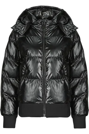 Guess Textil BICE METALLIC HOODIE PUFFER