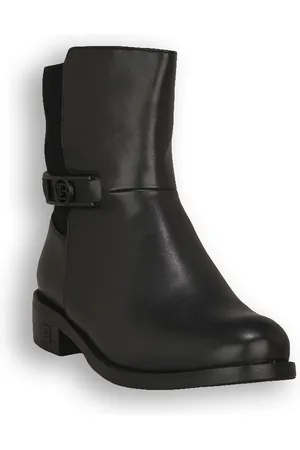 Laura Biagiotti Boty CALF BLACK