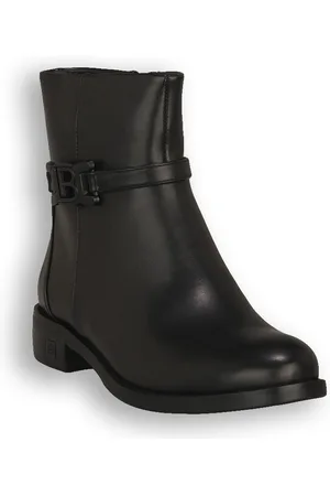 Laura Biagiotti Boty CALF BLACK