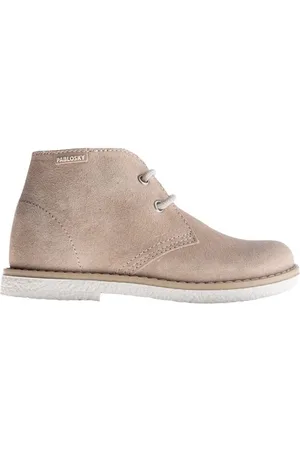Pablosky Boty Serraje Kids Boots 424636 Y - Serrage Beige