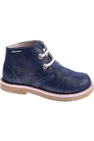 Pablosky Boty Kalia Kids Boots 034322 B - Kalia Blue Inglese