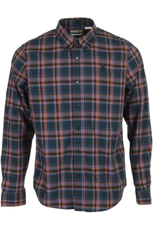 Timberland Textil Stretch Poplin Check Shirt Angora Yd