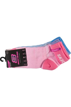 Skechers Spodní prádlo Mesh Ventilation Quarter Boys and Grils 5PPK Socks