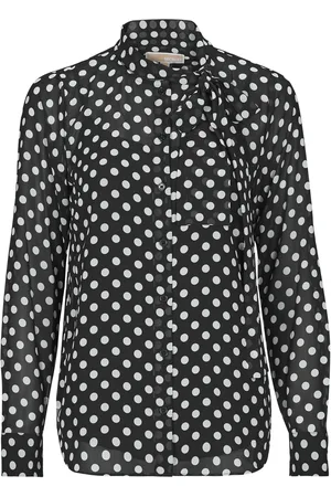 Michael Kors Textil PARISIAN DOT BOW BLOUSE