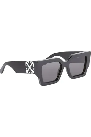 OFF-WHITE Hodinky & Bižuterie Occhiali da Sole Catalina 11007 Logo Bianco