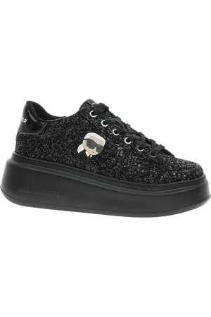 Karl Lagerfeld Boty Dámská obuv KL63531N G0X Black Glitter Mono
