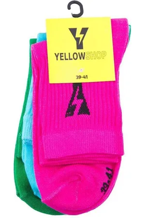 Yellow Doplňky PACK DE 3 THUNDER SOCKS
