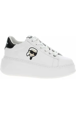 Karl Lagerfeld Boty Dámská obuv KL63530N 011 White Lthr