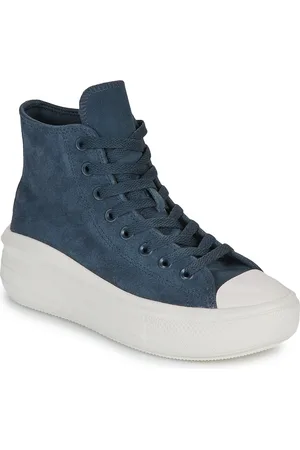 Converse Boty CHUCK TAYLOR ALL STAR MOVE PLATFORM COLORFUL SUEDE