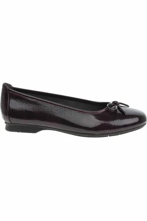 Jana Boty Dámské baleriny 8-22163-41 dk purple pat