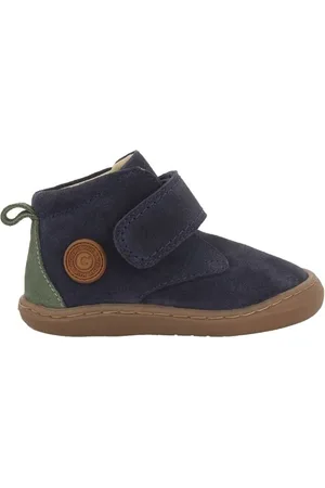 Gioseppo Boty Wirt Barefoot Baby Boots - Navy