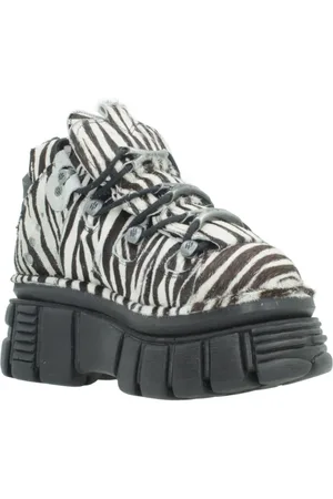 New Rock Boty ANKLE BOOT METALLIC