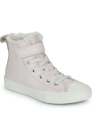 Converse Boty CHUCK TAYLOR ALL STAR LEATHER SHERPA EASY-ON