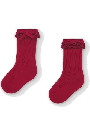 Mayoral Doplňky 10834 Calcetines Rojo