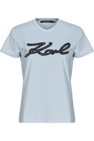 Karl Lagerfeld Textil BOUCLE KARL SIGNATURE T-SHIRT