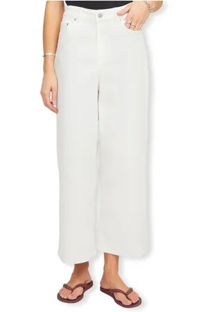 JJXX Textil Milla Culotte Jeans - White Denim